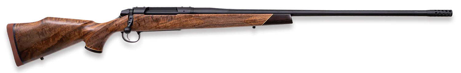 Weatherby 3WASD65RWR6B 307 Adventure SD Full Size 6.5 Wthby RPM 3+1 26″ Black Cerakote Fluted Threaded Barrel, Graphite Black Cerakote Drilled & Tapped Stainless Steel Receiver, Fixed Walnut Stock