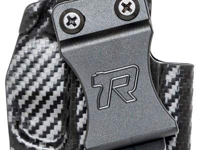 Rounded Gear SFAHELLCATCFRHVAR Kydex  IWB Black Kydex Fits Springfield Hellcat Belt Clip Right Hand