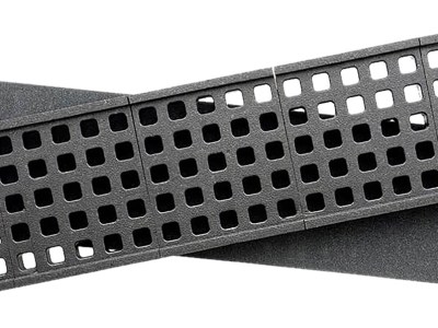 Magpul MAG1457BLK DAKA Grid Organizer Black Polypropylene