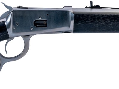 Heritage Mfg RH9235712F9 92 Ranch Hand 38 Special +P 357 Mag 5+1 12″ Stainless Octagon Barrel, Stainless Steel Receiver, Black Fixed Wood Stock