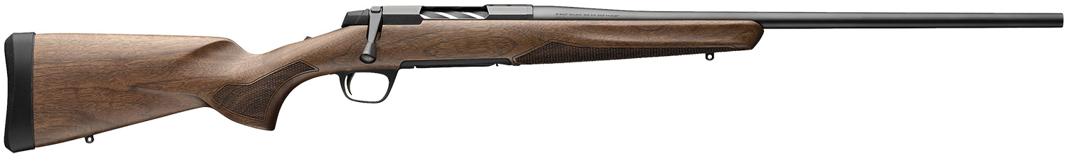 Browning 036001218 X-Bolt 2 Hunter Full Size 308 Win 4+1 22″ Matte Blued Sporter Barrel, Matte Blued Drilled & Tapped Steel Receiver, Fixed Satin Checkered Walnut Stock