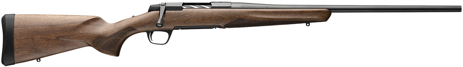 Browning 036001226 X-Bolt 2 Hunter Full Size 30-06 Springfield 4+1 22″ Matte Blued Sporter Barrel, Matte Blued Drilled & Tapped Steel Receiver, Fixed Satin Checkered Walnut Stock