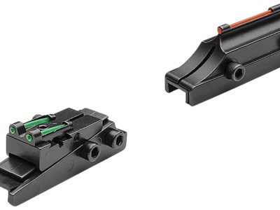 Truglo TG944B Pro Magnum Gobble-Dot Mossberg 500, 835, 9200 Red/Green Fiber Optic Black