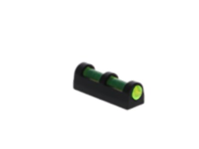 Truglo TG947UG Long Bead Universal Metal Shotgun w/Vent & 6-48 Base Rib Fiber Optic Green Black