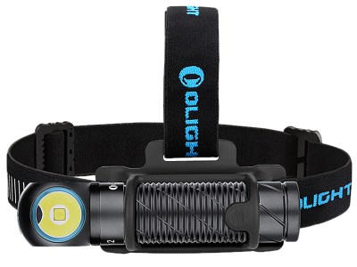 Olightstore Usa Inc PERUN2BK Perun 2  Black Anodized 5/30/120/500/800/2,500 Lumens White LED