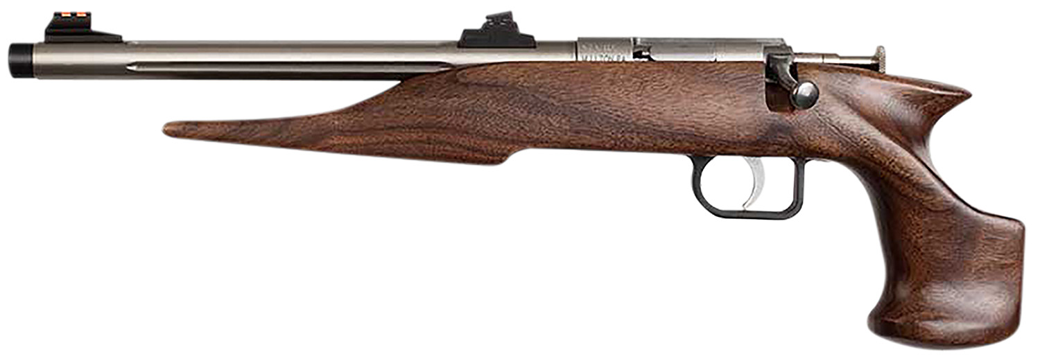 Chipmunk 40101 Hunter  Youth Frame 22 S/L/LR Single Shot 9″ Threaded Stainless Steel Barrel, Walnut Frame, EZ Loader
