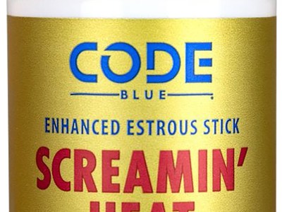 Code Blue OA1418 Screamin’ Heat Stick Doe Urine Scent Wax 2.60 oz Scent Stick