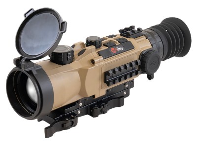 InfiRay Outdoor HYL50W RICO Hybird Thermal Black/Flat Dark Earth 3x 50mm Multi- 1 BDC/1 DIY/7 Static Reticle 8x Zoom 384×288, 12 Microns, 90 Hz Resolution