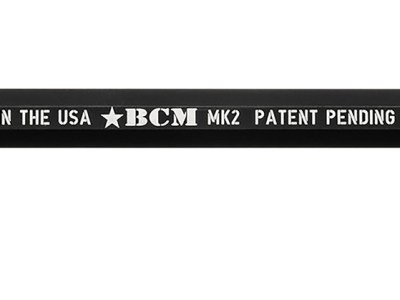 BCM GFHMK2MED Asymmetric MK2 Charging Handle Compatible w/ Mil-Spec AR-15 Black 7075 T-6 Aluminum