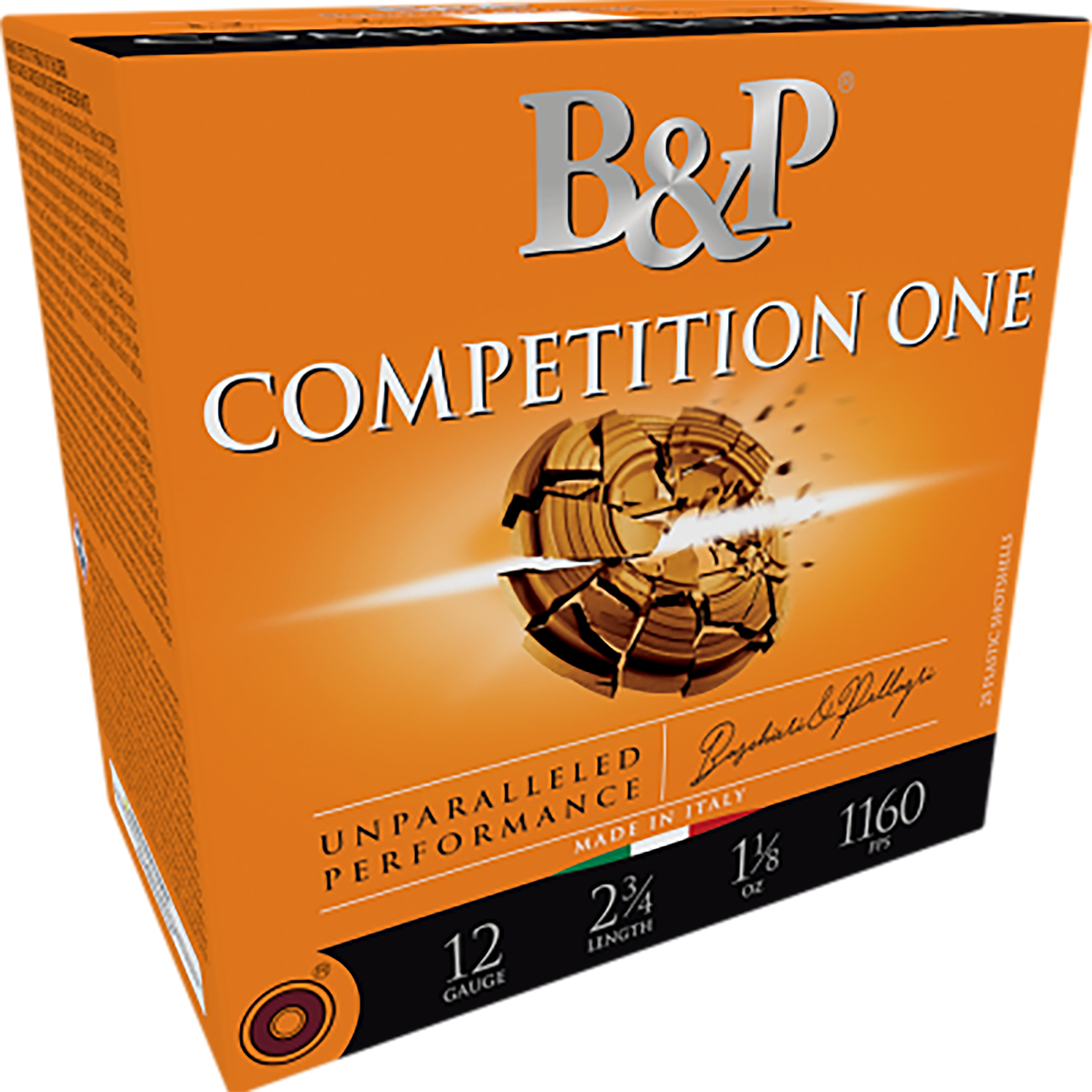B&p Ammunition 28BCP75 Competition One  28Gauge 2.75″ 3/4oz 7.5Shot 25 Per Box/10 Case