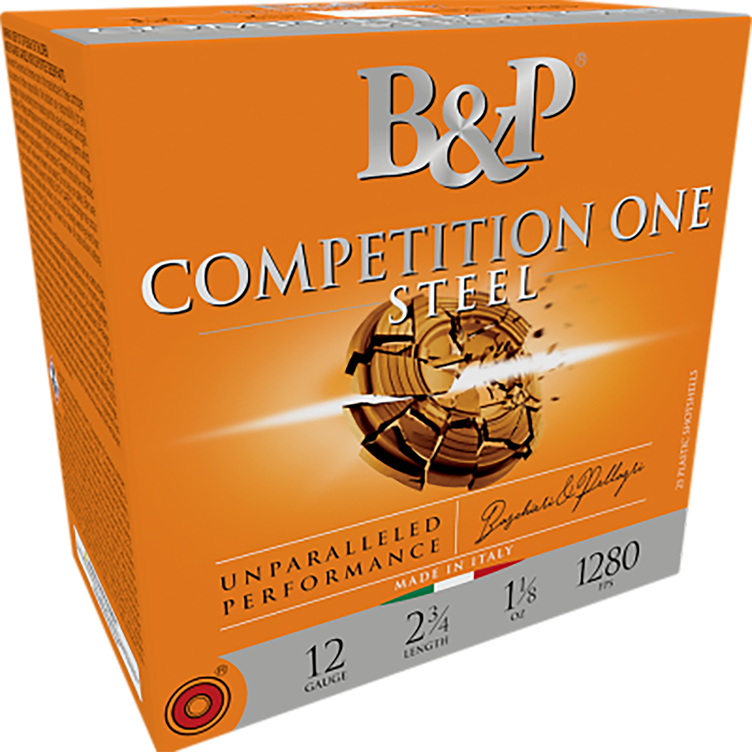 B&p Ammunition 12B18GC7 Competition One  12Gauge 2.75″ 1 1/8oz 7.5Shot 25 Per Box/10 Case