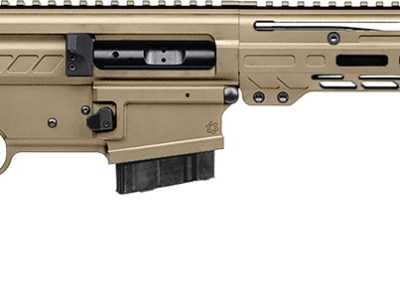 CMMG 28AC60CCT Dissent BR4 *CA Compliant 22 ARC 10+1 16.10″ Coyote Tan Cerakote Aluminum Receiver, Magpul SGA Stock, Zeroed Drop-In Single Stage Trigger