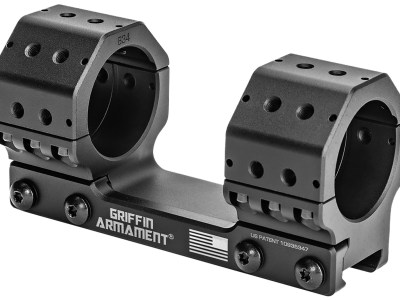 Griffin Armament GSM135H34MM GPM Scope Mount/Ring Combo Black 34mm Tube