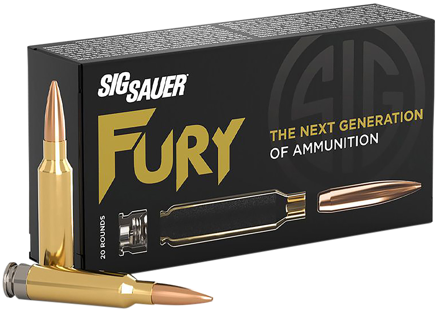 Sig Sauer H277SFOTM15520 Fury  277 Fury 150 gr 20 Per Box/ 10 Cs