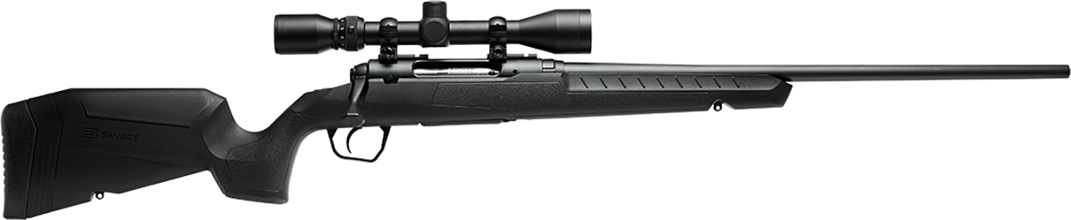 Savage Arms  Axis XP Combo Black 22-250 Rem 4+1 22″ Right Hand