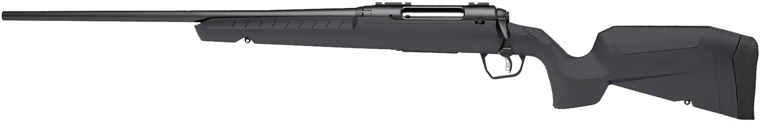 Savage Arms 32097 Axis 2  7mm-08 Rem 4+1 22″ Matte Black Sporter Barrel, Matte Black Drilled & Tapped Steel Receiver, Fixed Matte Gray Synthetic Stock, Left Hand