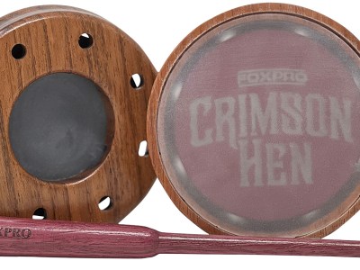 Foxpro CRIMSONTIP Crimson Tip Friction Turkey Sounds Cherry Wood