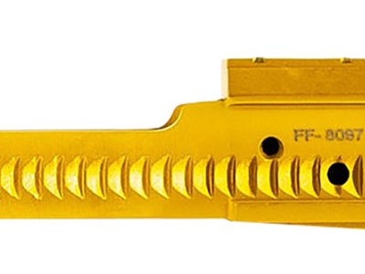 Faxon Firearms FF556BCGCNITRIDETIN M16 5.56 Bolt Carrier Group  .223 Rem/5.56 NATO TiN PVD Coated 9310 Steel For AR15/M16