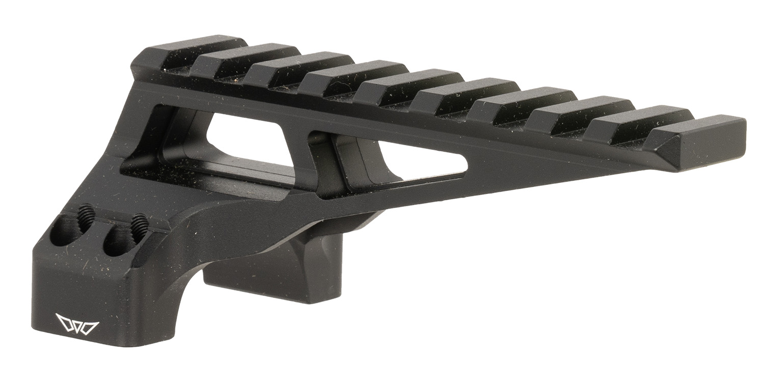 Warne 7860M DiviingBoard Mount  Black Aluminum 34mm Tube Picatinny Rail