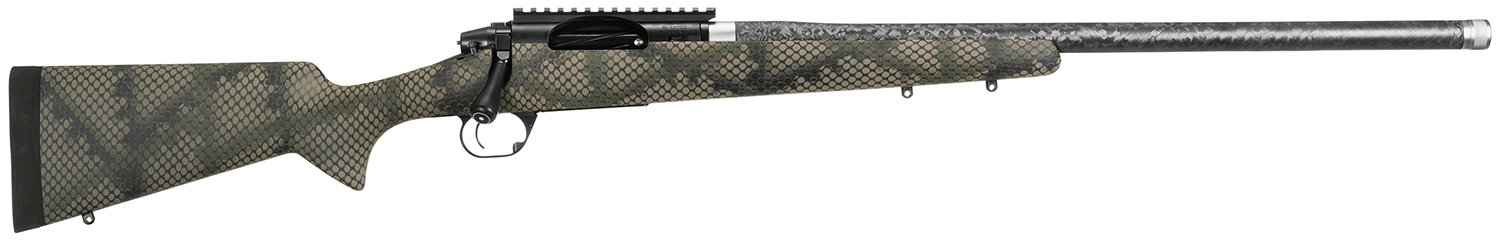 Proof Research 137628 Elevation 2.0 6.5 PRC 3+1 22″ Carbon Fiber Match Grade Threaded Barrel, Picatinny Rail Receiver, Tactical Flat Dark Earth Fixed Carbon Fiber Stock, Right Hand