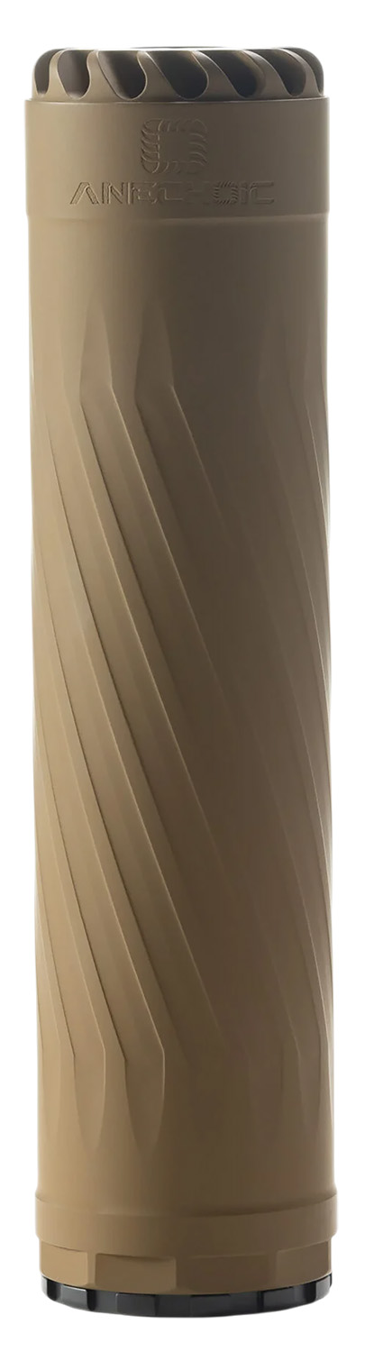 Anechoic X35FDE Anechox 35  35Cal/338Lapua Flat Dark Earth Stainless Steel/Titanium 1 3/8″x24 w/ 1/2″x28 DTA
