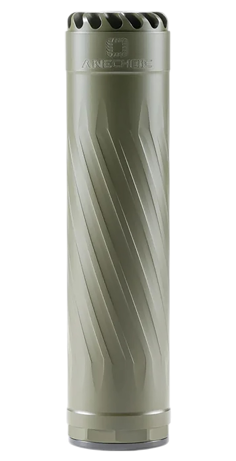 Anechoic X35OD Anechox 35  35Cal/338Lapua Olive Drab Stainless Steel/Titanium 1 3/8″x24 w/ 1/2″x28 DTA