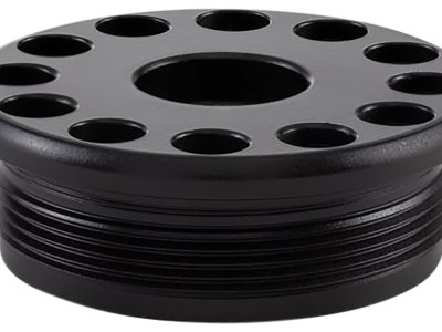 Anechoic DTA-57828 Direct Thread Adapter .578×28 Titanium Black