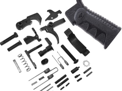 Xtech Tactical XTT138LPK  Lower Parts Kit Black