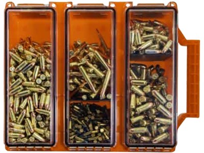 Berry’s 88664 Tri-Can Triple Ammo Can Orange Plastic