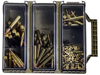 Berry’s 33805 Tri-Can Triple Ammo Can Tan Plastic