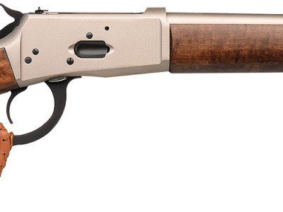 Gforce Arms GFLVR44PN Saddlehorn  44 Mag 5+1 12″ Nickel Threaded Barrel & Receiver, Turkish Walnut Stock & Forend, Thread Protector