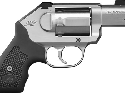 Kimber Mfg, Inc 3400004CA K6S *CA Compliant DAO 357 Mag 6 Shot 2″ Brushed Stainless Steel Barrel & Cylinder, Brushed Stainless Steel Frame, Black Hogue Rubber Grip, Concealed Hammer