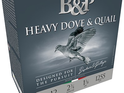 B&P Ammunition 12B18D9 Heavy Dove & Quail  12Gauge 2.75″ 1 1/8oz 9Shot 25 Per Box/10 Case