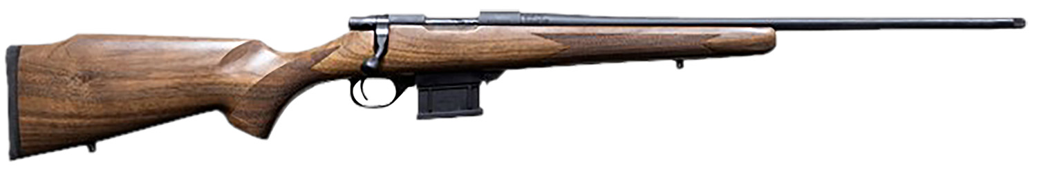 Howa HWH22ARC 1500 Mini Action Full Size 22 ARC 5+1 22″ Blued Threaded Barrel, Blued Stainless Steel Drilled & Tapped Receiver, Walnut Fixed Stock, Right Hand