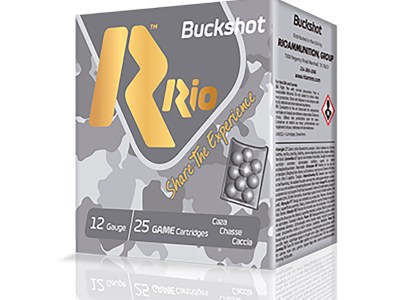 Rio Ammunition RB122725 Royal Buck  12Gauge 2.75″ 4Buck Shot 25 Per Box/10 Case