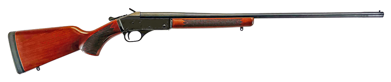 JTS Shotgun J410SSAW028 Lonestrike  Full Size 410 Gauge Break Open 3″ 1rd 28″ Blued Single Shot Barrel, Drilled & Tapped Receiver, Hardwood Stock