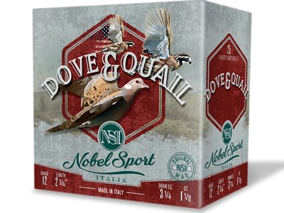 Nobel/Eurosports LLC ANSF126 Dove & Quail  12Gauge 2.75″ 1 1/8oz 6Shot 250rds/Box