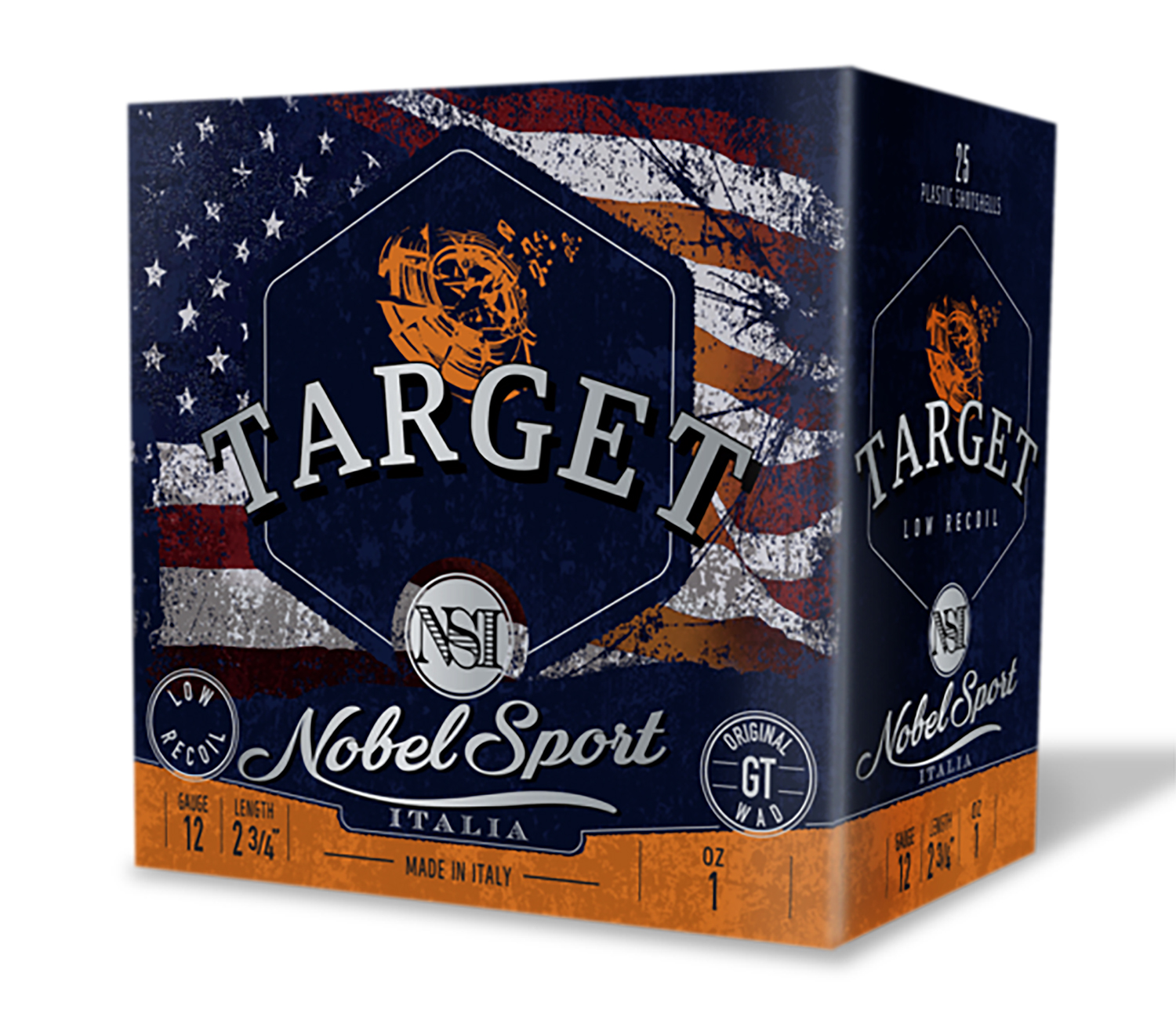 Nobel/Eurosports LLC ANSLR185 Target Low Recoil 12Gauge 2.75″ 1oz 8.5Shot 250/Box
