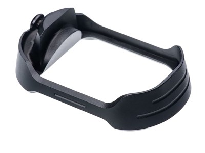 Tyrant CNC TDG17MWG5BLACKBLACKSCR  Magwell Fits Glock 17/22/31/34/35 Black Aluminum