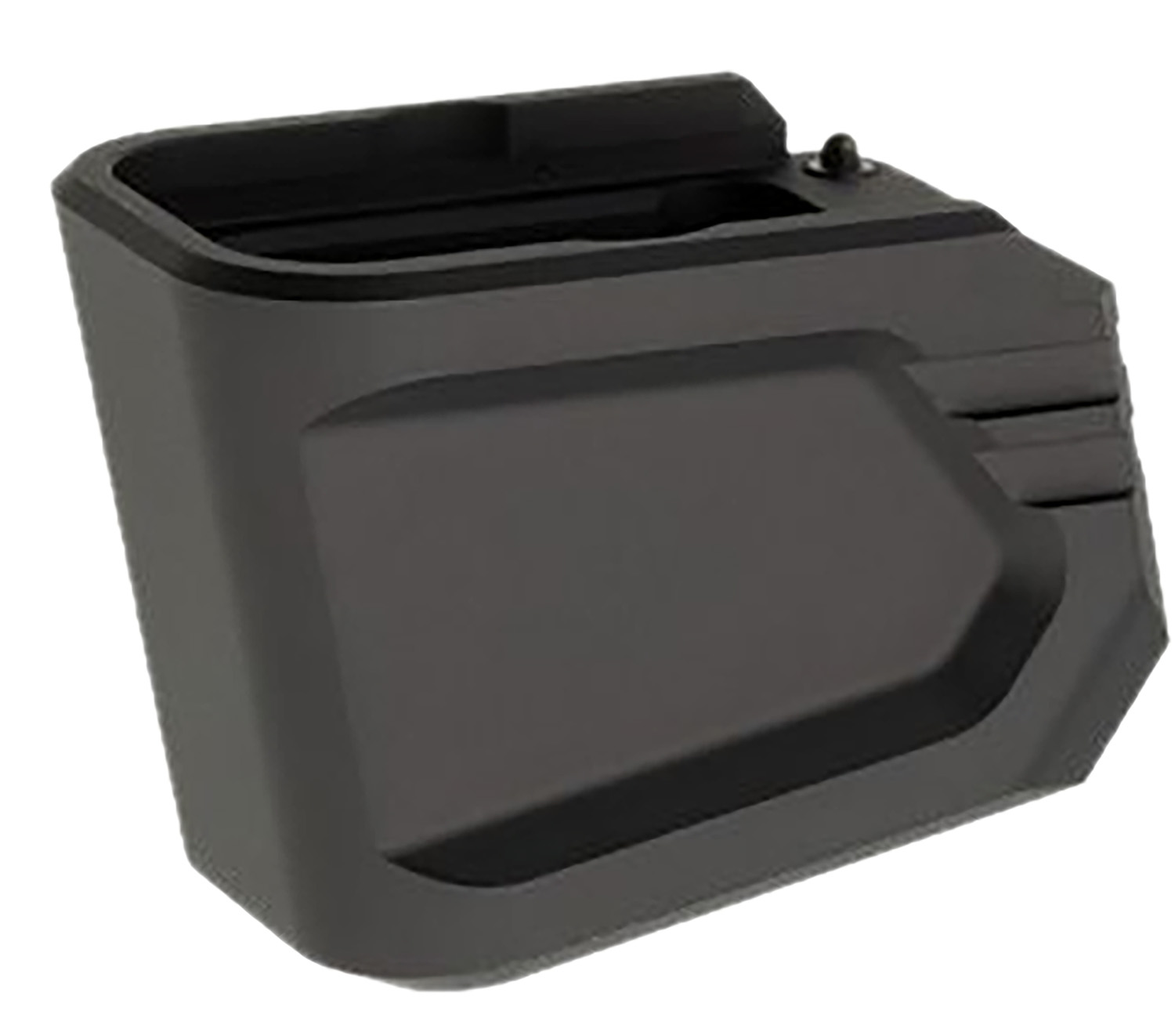 Tyrant CNC TDG19MAGEXBLK  Magazine Extension Fits Glock 19/23 Gen 4/5 Black Aerospace Grade Aluminum