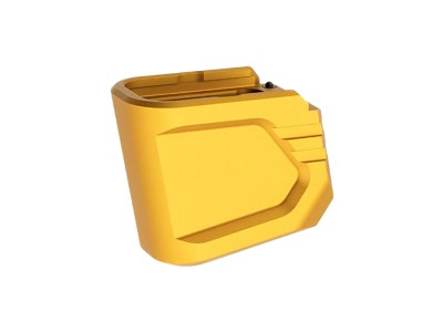 Tyrant CNC TDG48MAGEXGOLD  Magazine Extension Fits Glock 43x/48 Gold Aerospace Grade Aluminum