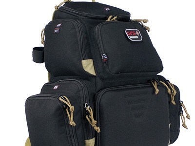 GPS HANDGUNNER BACKPACK – BLACK/TAN