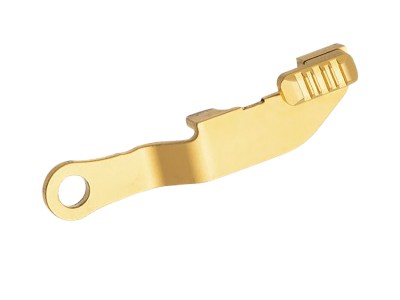 Tyrant CNC TDHCATSCLGOLD Hellcat Extended Slide Release Gold Stainless Steel Pistol