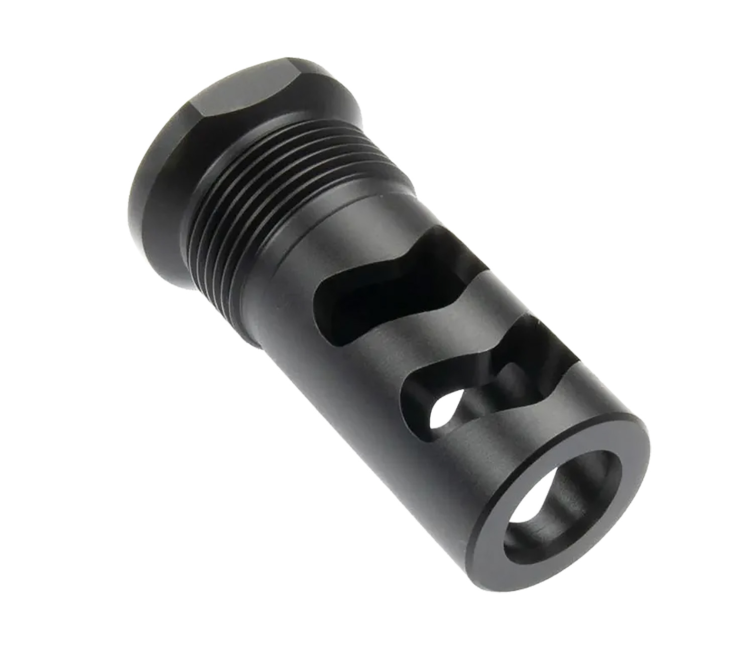Wilson Combat SPRTMBFB458 Muzzle Brake Whisper 458Cal 11/16″x24 Black Melonite
