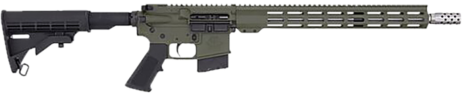 Great Lakes Firearms GL15350SSODG16 GLFA  350 Legend 5rd 18″ Stainless Threaded Barrel, OD Green Cerakote Picatinny Rail Aluminum Receiver, M-LOK Handguard, Black Synthetic Stock, Mil-Spec Grip