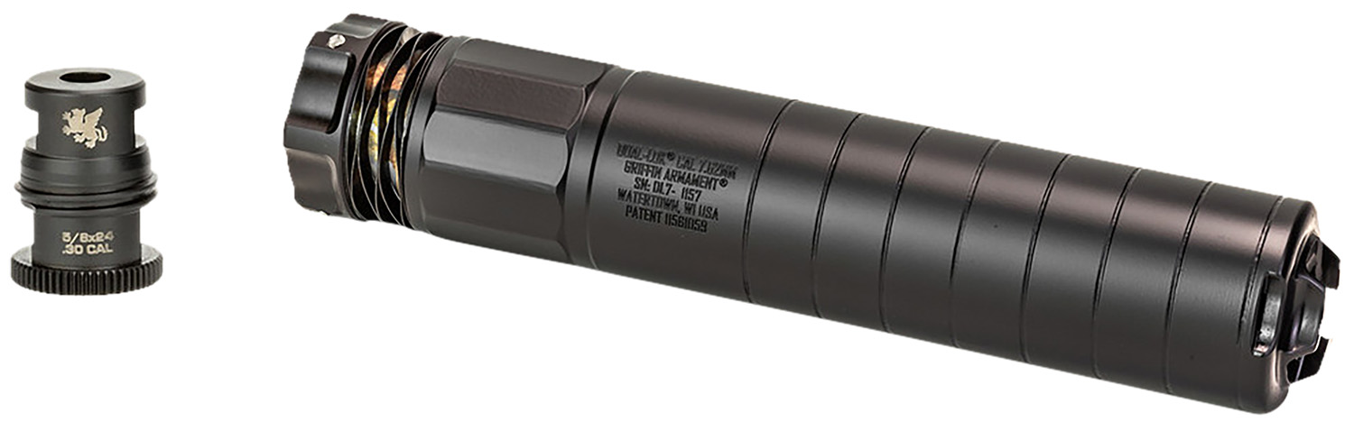 Griffin Armament GADL762W Dual-Lok  30/7.62mm 1.50″ Black 17-4 PH Stainless Steel