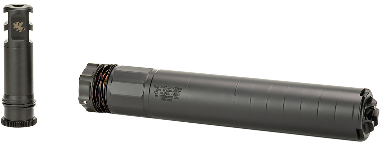 Griffin Armament GADLPSR762W OTB Dual-Lok  30/7.62mm 1.50″ Black 17-4 PH Stainless Steel