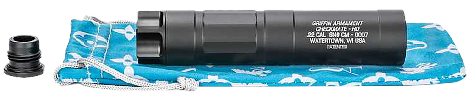 Griffin Armament GACMHD22W Checkmate HD22 (EZ-LOK) Black 17-4 Stainless Steel