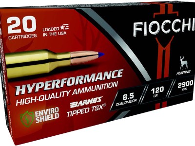 Fiocchi 65CMTTSX Hyperformance  6.5Creedmoor 120gr Barnes Tipped TSX 20 Per Box/10 Case