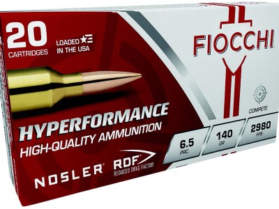 Fiocchi 65PRCRD Hyperformance Match 6.5PRC 140gr Nosler Reduced Drag Factor 20 Per Box/10 Case